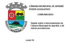 Câmara Municipal de Aperibé publica decreto sobre o Covid-19